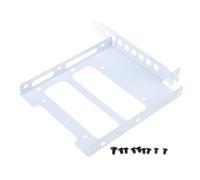 Support de montage en métal pour disques durs 2,5"/3,5" - Support de montage sur panneau arrière - Support de montage pour disques durs - Emplacement d'extension