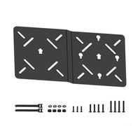 Support de montage en métal robuste pour mini PC Intel NUC avec trois options d'installation et système d'attache de câble pour un espace de travail bien rangé et un soutien solide