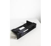 Support de montage en rack 1U pour HP EliteDesk/ProDesk Mini G2, G3/G4 - Adaptateur de rack 10 et 19 pouces | Accessoires d'impression 3D (noir, pour 1 x G3/G4 côté gauche)
