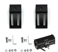 Support De Montage LumièRe Travail - Support Lampe Travail Universel Phare à Light Bar Rampe Toit Tracteur VéHicules Tout Terrain Voiture Camion Moto Bateau 32 * 65mm 2 PièCes