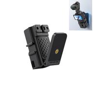 Support de montage magnétique pour DJI Osmo Pocket 4, 6 aimants ultra puissants avec trou de vis de 6,35 mm et port griffe, adaptateur de trépied réglable à 180°, clip de vélo/bureau/poitrine