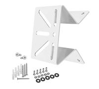 Support de montage multi-usages pour appareil de suivi de sécurité avec angles réglables et installation murale facile, anti-rouille, support d'angle mural extérieur