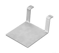 Support de montage mural en acier inoxydable stable sans clous, bords lisses, design de couture pour outils de mesure et de mise en page