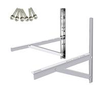 Support de Montage Mural Mini-split en Acier Inoxydable 304, Support de Fenêtre pour Climatiseur Extérieur, Étagère Résistante Aux Intempéries(50x50x39cm/20x20x15in)