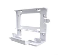 Support de montage mural pour défonceuse Starlink G3 V4, 21,5 x 15,5 x 9,5 cm, kit de montage avec vis métalliques, installation sans outil pour un placement stable et peu encombrant (blanc, 1 pièce)