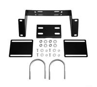 Support de montage mural pour panneau solaire inclinable réglable conçu pour les panneaux de 3 W-15 W s'adapte aux poteaux de 60 à 90 mm de diamètre offrant un soutien stable