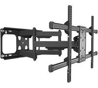 Support de Montage Mural TV Complet pour 48 TV de 90 Pouces Swivels & Tilts Prise en Charge jusqu'à 132 lbs (60 kg) 800x400mm Stand de télévision Compatible