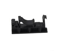 Support de montage PCB DIN 35 mm pour adaptateur de rail C45 avec clips et vis, support de carte de circuit imprimé en plastique pour équipement électrique industriel (noir)