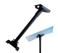 Support de Montage pour antenne - Base métallique pour Mur de Toit, Pivot de Support Rotatif, d'antenne parabolique, Cadre à Angle réglable | Alignement sécurisé du Signal pour Le kit Internet