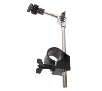 Support de Montage pour Batterie Électronique Bras Noir, à Pince | Réglage Multi-angle, Structure à Serrage Rapide, pour Cymbales Électroniques et Pads, Usage en Cours