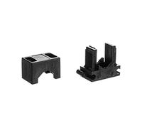 Support de montage pour câbles UM 16 Noir 12.16/50pcs/elektro-plast Spatule 5905548280370