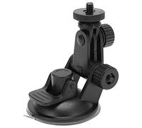 Support de Montage pour Caméra de Tableau de Bord de Voiture, Ventouse pour Caméra D'action Portable, Support en Verre pour Voiture, Support à Ventouse avec Rotule Réglable, pour Caméra D'action