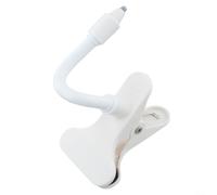 Support de montage pour caméra d'intérieur pour surveillance de tuyau, utilisation avec clip de tringle à rideau et support à vis 6,35 mm (blanc)