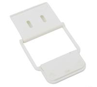 Support de montage pour capteur de porte de garage pour capteur d'alarme Ring (2{^>e<^} génération), support de système de sécurité en plastique blanc, pour une installation facile sur les portes de