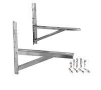 Support De Montage Pour Climatiseur, Support Mural En Acier Inoxydable 304, Support De Condensateur Universel Antirouille, Mini Support Divisé Pour Pompes À Chaleur De Climatiseur Sans Conduit