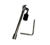 Support de montage pour cymbales avec coussinet antidérapant, support d'extension de tambour amovible, accessoire de profession, adaptateur de bras