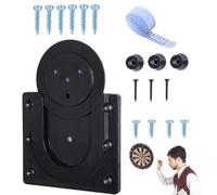 Support De Montage pour De Fléchettes - 5,91 X 4,33 X 0,59 Pouces, Kit De Montage Mural, Support en U en Acier, Clips À Ressort | Matériel Mural Durable À Large Application pour Jeu De Fléchette