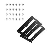 Support de montage pour disque dur 6 baies 3,5" en métal pour NAS | Cadre ouvert d'extension avec montage à vis et matériel inclus