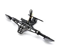 Support de Montage pour H-Onda CB1000R CB1100 CB600F CB600 CBR300 CBF600/SA Moto Support De Plaque D'immatriculation Cadre(Nero)