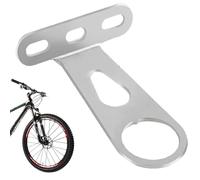 Support de montage pour panier de vélo, support de panier avant de vélo - Support de panier arrière de vélo | Pièces de positionnement universelles pour panier arrière de vélo | Prévention des chutes