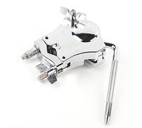 Support de montage pour rack de batterie Tom, argent, alliage de zinc de qualité supérieure, poignée rotative à 360 degrés, angle réglable pour accessoires de batterie, pièces de