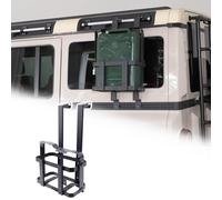 Support de montage pour réservoir d'huile de rechange pour vitre arrière de voiture compatible avec Ineos Grenadier 2020-2025, support de tambour d'huile extérieur en acier au carbone noir, applicable