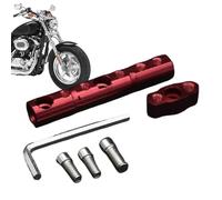 Support de montage pour rétroviseur de moto - Support de lumière de colonne en d'aluminium | Extension arrière de la base du rétroviseur pour scooters électriques | Rengualisation résistante à