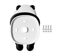 Support de montage pour thermostat intelligent Ecobee Essential 2025 avec ABS, plaque de finition et protection murale intégrée (blanc)