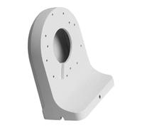 Support de montage professionnel pour caméra de sécurité en aluminium 203 W avec double guide-câble, construction en alliage d'aluminium, vidéosurveillance professionnelle