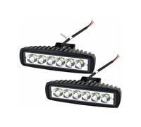 Support de montage réglable, projecteur de travail LED à faisceau concentré offrant une protection étanche aux véhicules tout-terrain et un b