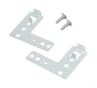 Support de montage robuste pour lave-vaisselle 170664 côté gauche et droit pour Kenmore for Elite pour Gaggenau - Raccords en acier galvanisé anti-secousses avec vis