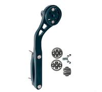 Support de montage sécurisé pour ordinateur de vélo de route compatible avec Garmin pour Bryton pour guidon intégré (montage gauche)