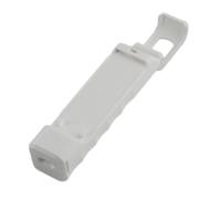 Support de Montage Vertical pour Insta360 Luna Poignée Ultra Stable pour Garder Le Micro Clair Poignée Ergonomique Compatible avec la Poignée de Batterie d'origine pour Le Vlogging (White)