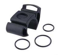 Support de montre de vélo en silicone compatible avec les montres intelligentes Garmin Polar - Bracelet inférieur à 35 mm - Convient aux guidons de 22, 2 mm à 35 mm pour une utilisation en vélo