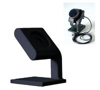 Support de montre magnétique pour montres intelligentes Garmin - Support de chargeur amovible et station d'accueil compatible avec les câbles pour bureau et table de chevet (noir)