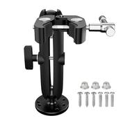 Support de moteur à la traîne en d'aluminium, support de fixation pour arbre de moteur à la traîne, réglable à 360 degrés pour bateau en eau salée, kayak