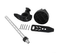 Support de moteur à la traîne pour Minn Kota MKA-60, support réglable à 7 angles avec sangle de verrouillage pour moteurs Bow-Mount, aluminium de qualité marine et acier inoxydable