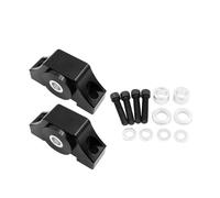 Support De Moteur De Voiture 2 Pièces, Petit Pied De Moteur Fixe Adapté Pour Civic EKEG 1992-2000 1993 1994 1995 1996 Unité puissance(Noir)