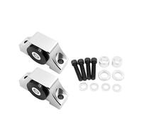 Support De Moteur De Voiture 2 Pièces, Petit Pied De Moteur Fixe Pour Civic Pour EKEG 1992 1993 1994 1995 1996 1997 - 2000 Unité puissance(Argent)