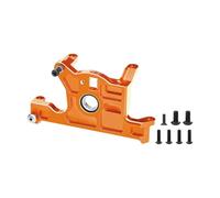 Support de moteur en alliage d'aluminium 7075-T6 pour Traxxas 1:8 Jato 4X4 / 1:10 Rustler 4X4 / Ford Fiesta ST Rally/Slash 4WD - Orange