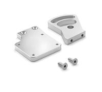 Support de moteur en aluminium pour siège de moteur RC - Pièces améliorées pour voiture TRAXXAS Revo 2.5 Revo 3.3 RC, argent