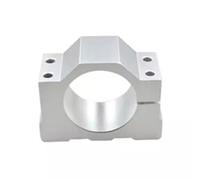Support de moteur en aluminium, support de moteur CNC pour moteurs à broche haute vitesse de 40 à 80 mm, pince de support de moteur de 52 mm avec finition sablée