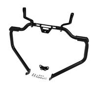 Support de Moteur en Forme Moustache Compatible with Moto, Compatible avec Harle Low Rider St FXLRST 2022-2024(Matte Black)