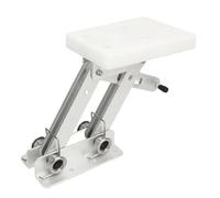 Support de moteur hors-bord marin |5 réglages de hauteur pour 2 à 20 moteurs hors-bord |Support moteur en aluminium pour bateaux / pêche / kickers auxiliaires |Levage assisté par