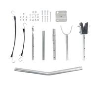 Support de moteur hors-bord universel et robuste, économiseur de tableau arrière réglable, 28 à 59 pouces, pour bateaux jusqu'à 150