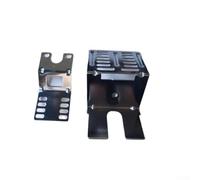 Support de moteur pour barbecue - Support réglable pour moteur de rôtissoire en acier robuste - Compatible avec la plupart des barbecues à charbon et à gaz - Installation sans outils - Noir