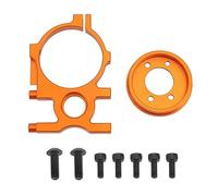 Support de moteur RC avec vis, support de moteur en alliage d’aluminium pour voiture RC ZD Racing 1/8, base métallique légère usinée CNC pour réduire les vibrations et améliorer