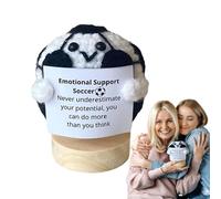 Support de motivation au crochet - Boule à tricoter avec citation inspirante | Boule de crochet avec citation inspirante pour la maison, le lieu de travail, la pendaison de crémaillère, la décoration