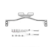 Support de moto universel Support pour indicateur ou feu antibrouillard adapté compatibles avec Honda Suzuki Yamaha Kawasaki (Chrome)