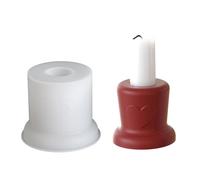 Support de moule en silicone de forme ronde, fournitures d'art faites à la main adaptées à la fabrication de moules en silicone